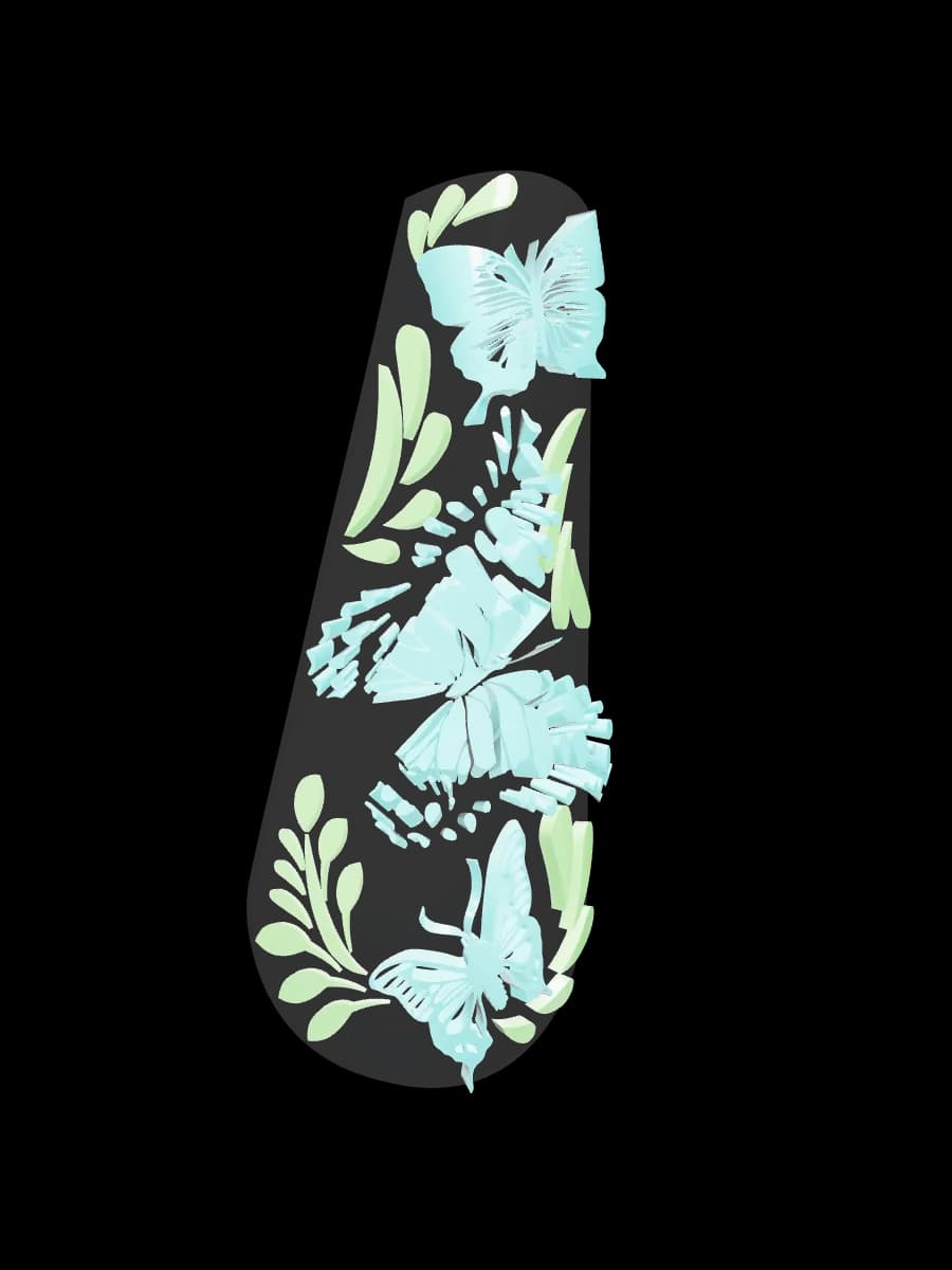 Butterfly Cove, coffin