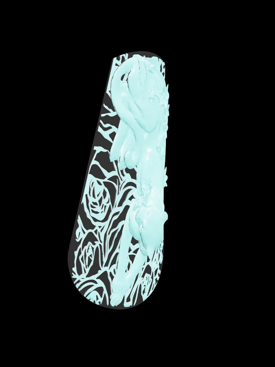 Leopard Rose, coffin
