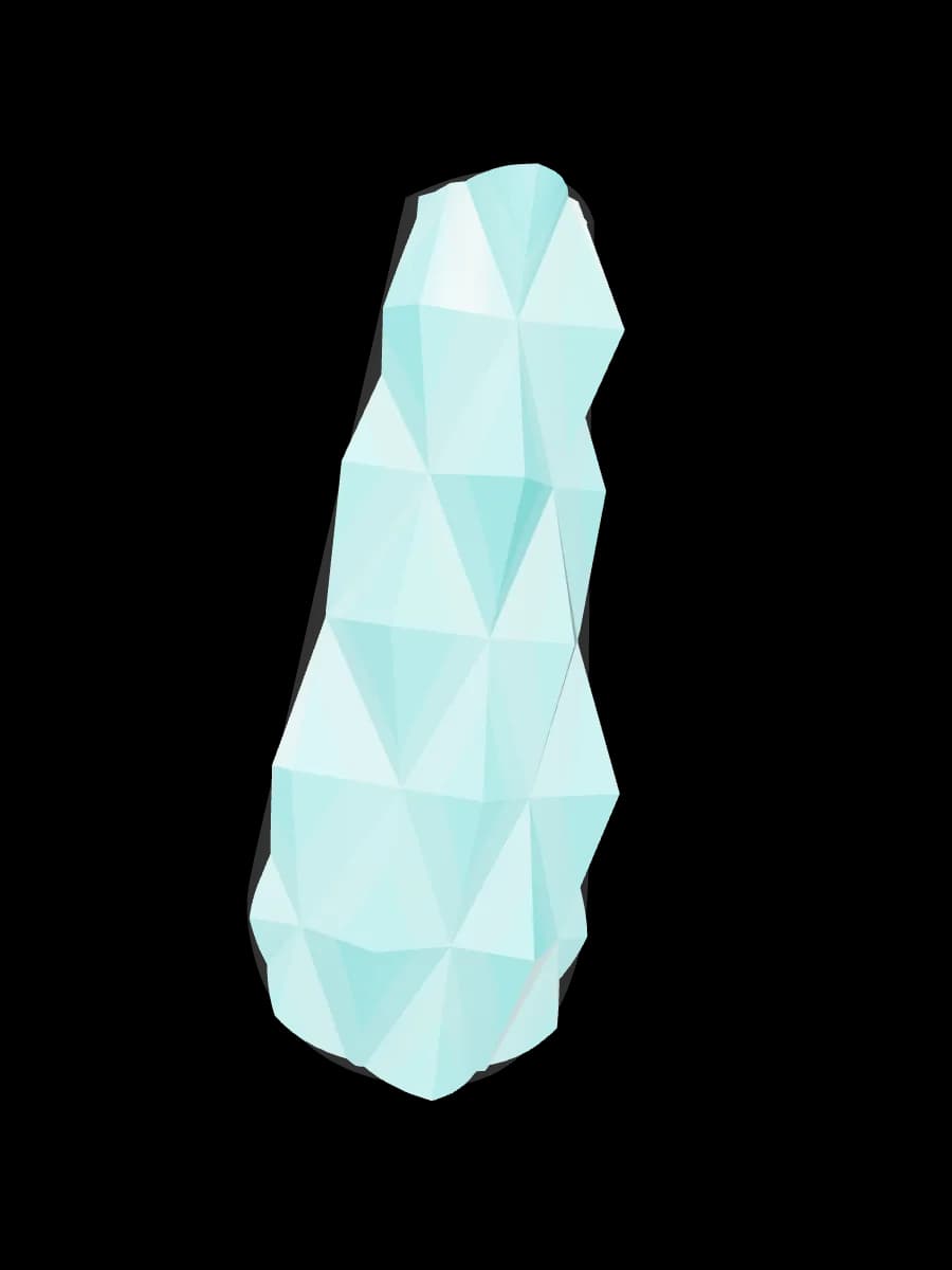 Spikey Sapphire, coffin