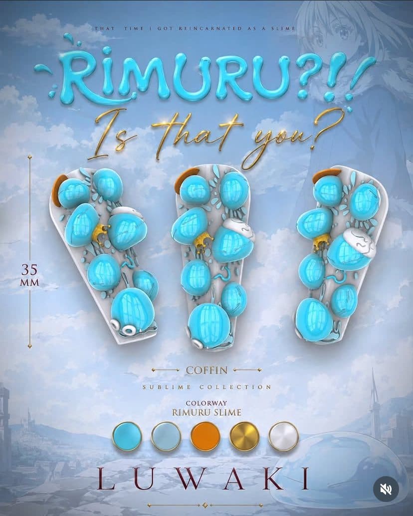Rimuru, coffin — the slime colourway